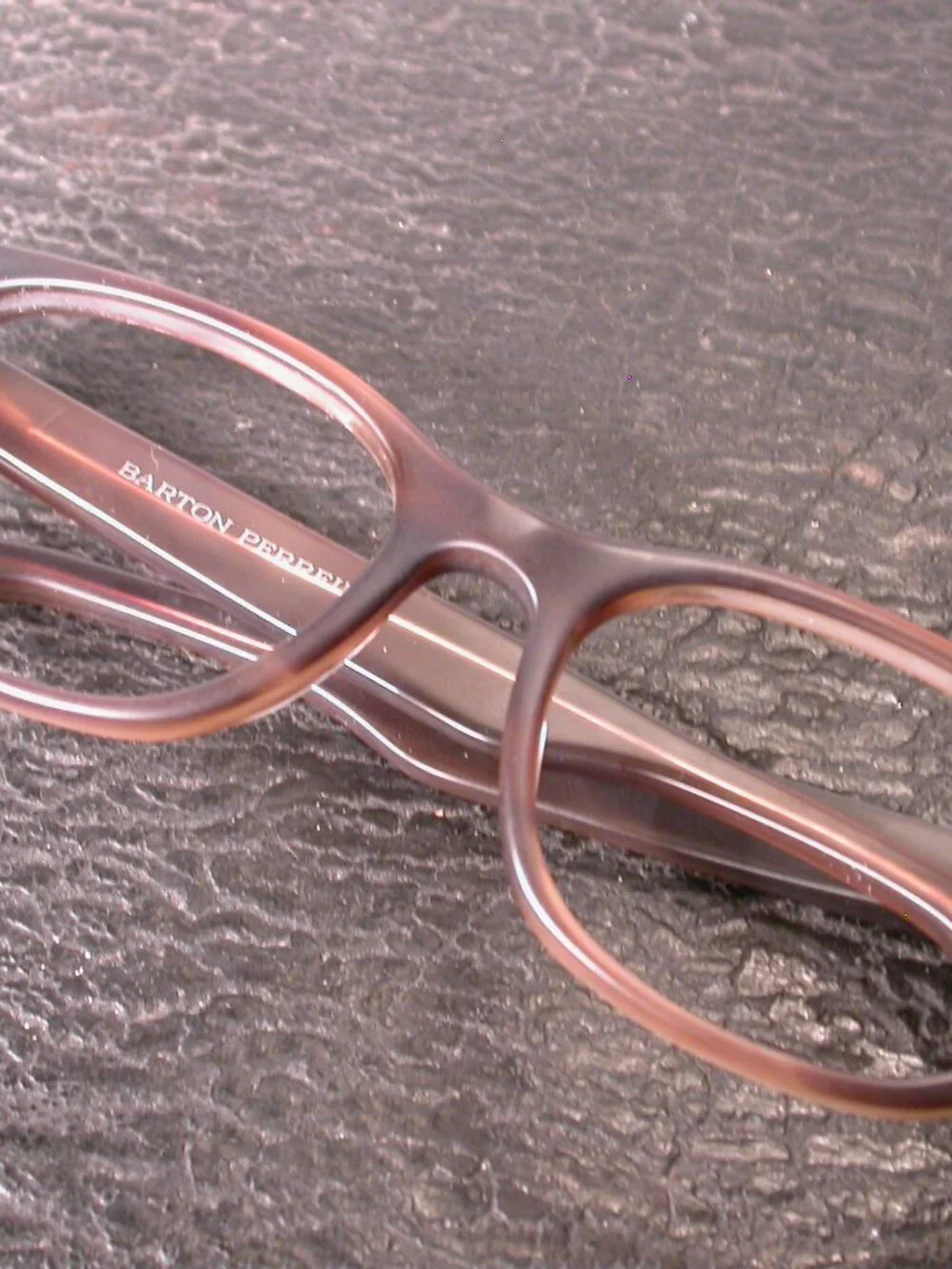Barton Perreira Wendel Matte Clear Tortoise Classic Eyeglasses Frames Japan